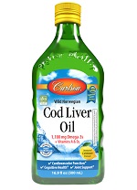 Carlson’s Cod Liver Oil, Lemon (500 ml)
